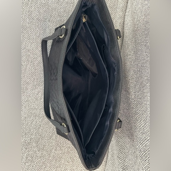 Tommy Hilfiger Black Tote with Gold Hardware - Picture 16 of 16